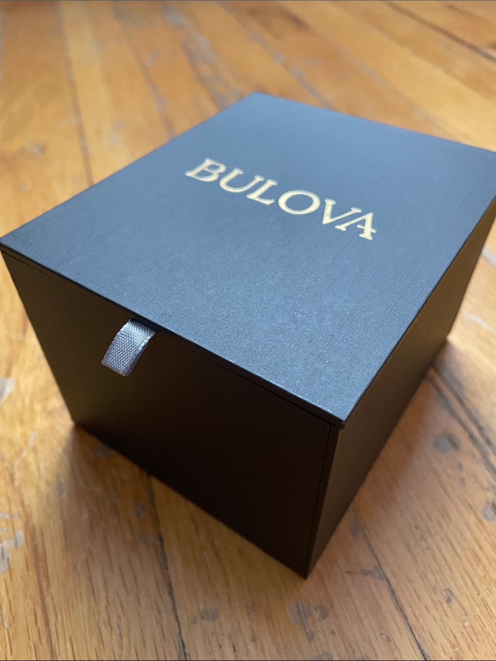 Bulova Watch Presentation/Storage Box